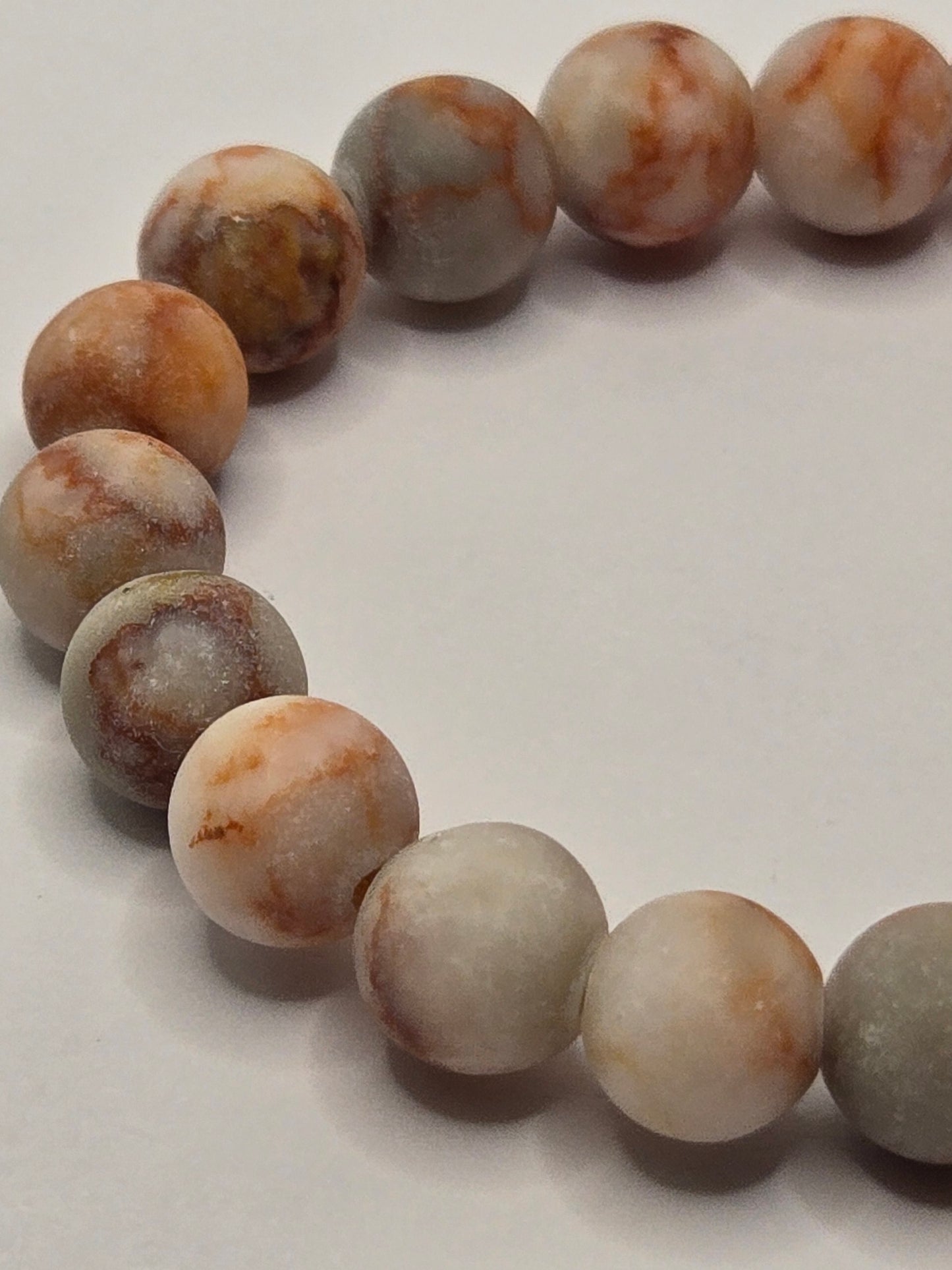 RED LINE JASPER 6MM | The Dainty Stacker