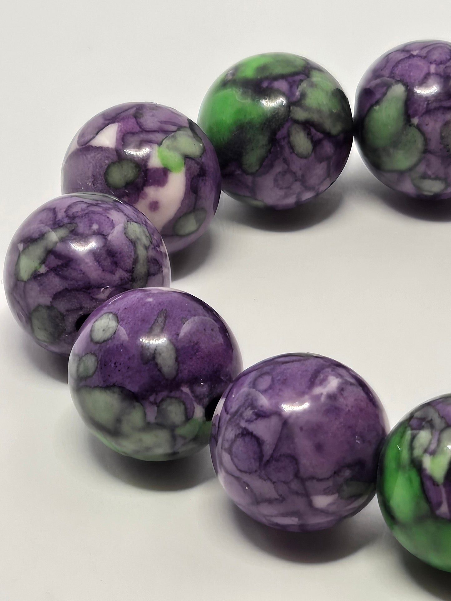 PURPLE RAIN JASPER 10MM | The Bold Soul