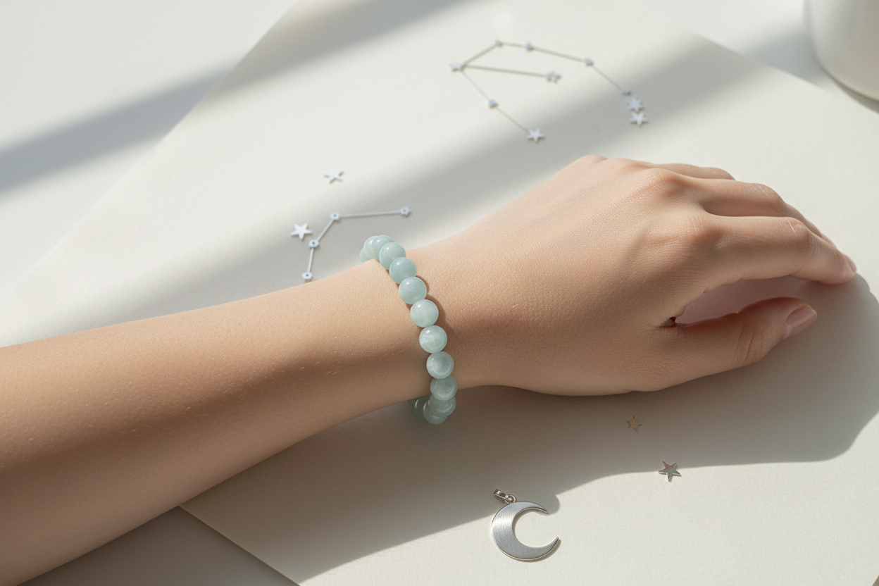 Aquamarine 8mm Lifestyle Image