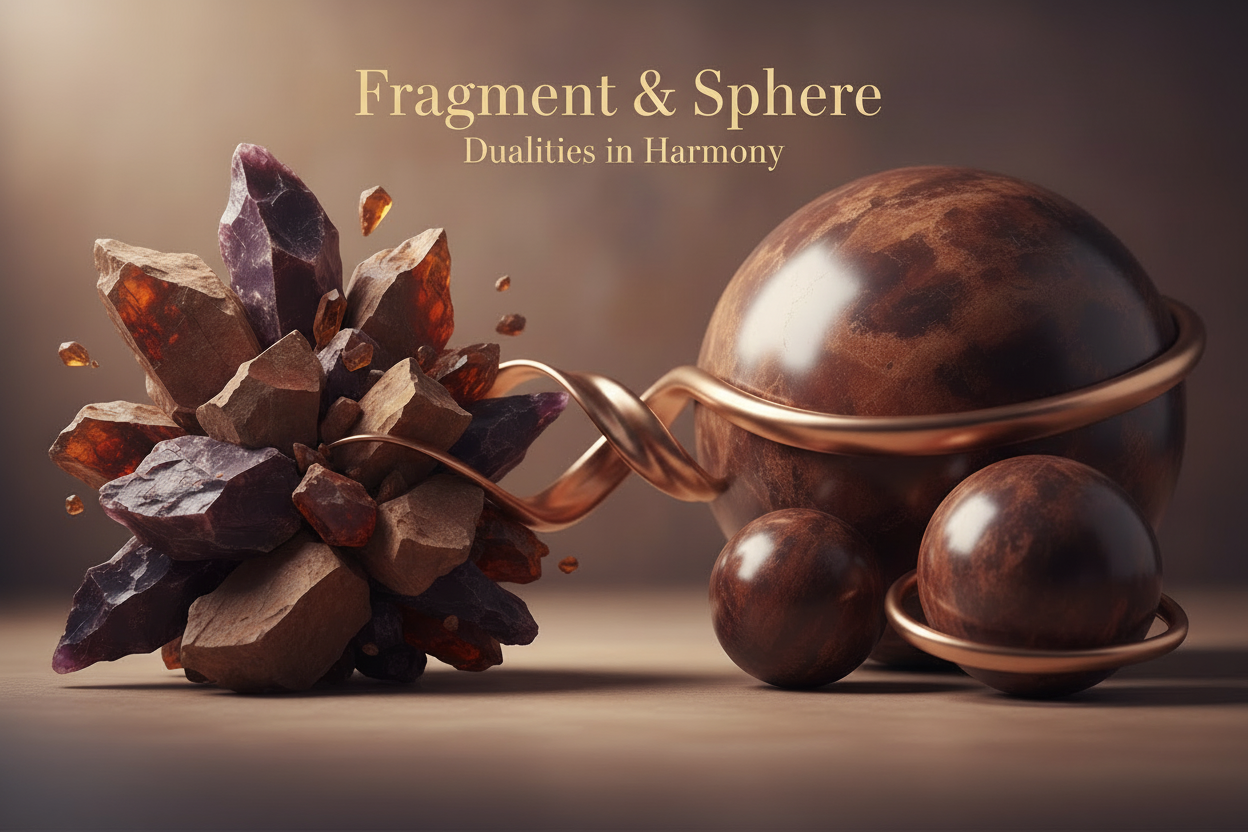 Fragment and Sphere Collection Hero