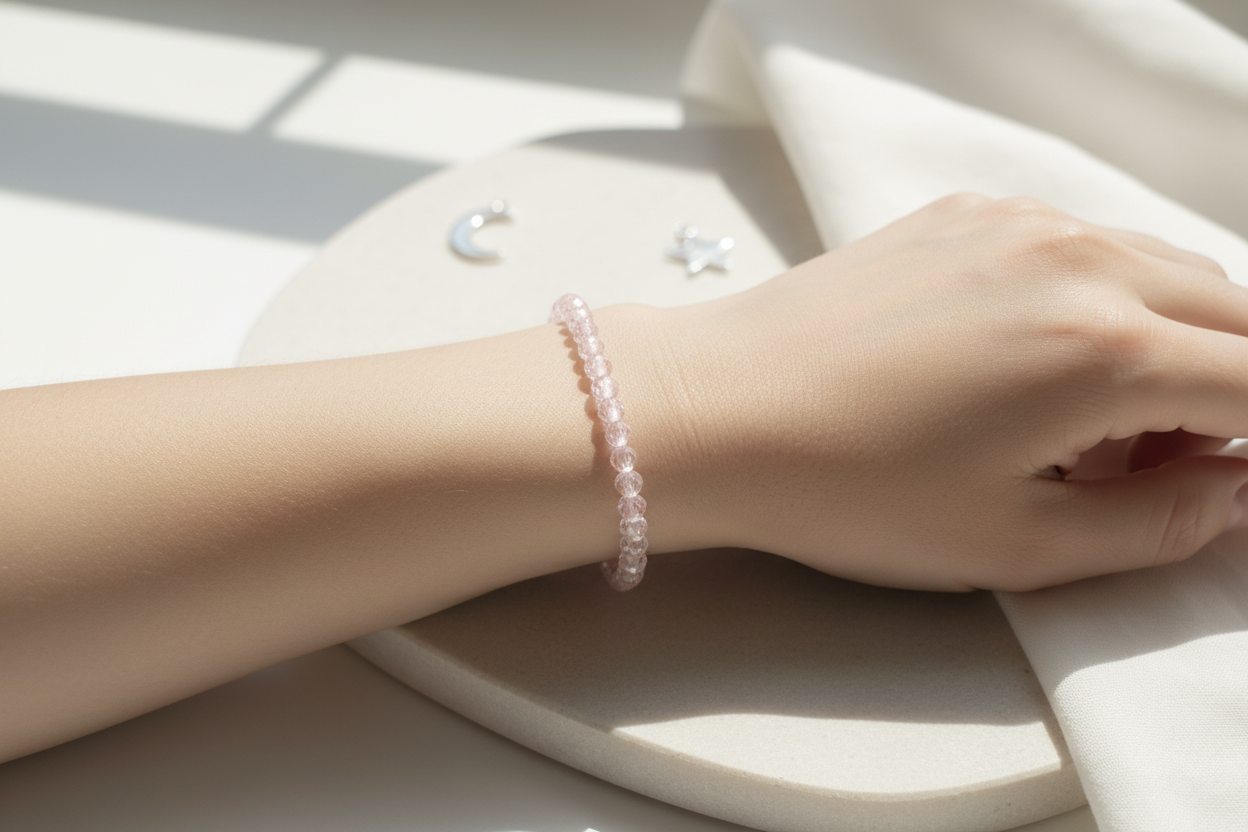 Pink Cubic Zirconia Lifestyle Image