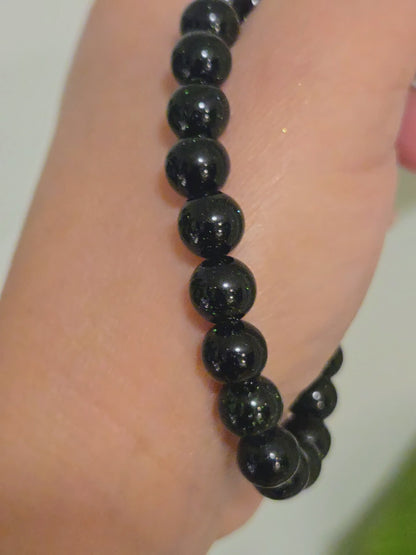 GREEN GOLDSTONE 8MM | The Everyday Classic