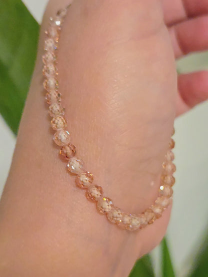 CHAMPAGNE CUBIC ZIRCONIA | Ethereal Spark