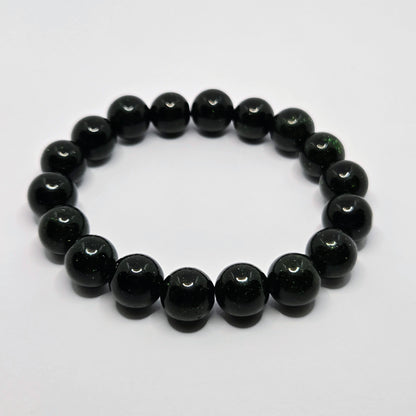 GREEN GOLDSTONE 10MM | The Bold Soul