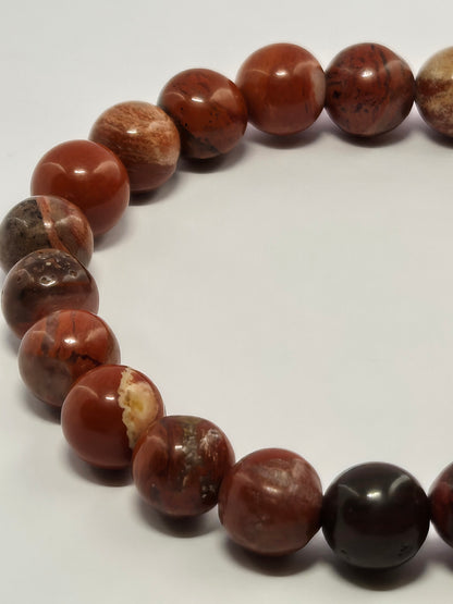 RED JASPER 6MM | The Dainty Stacker