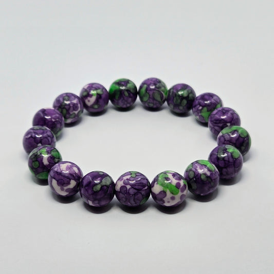 PURPLE RAIN JASPER 10MM | The Bold Soul
