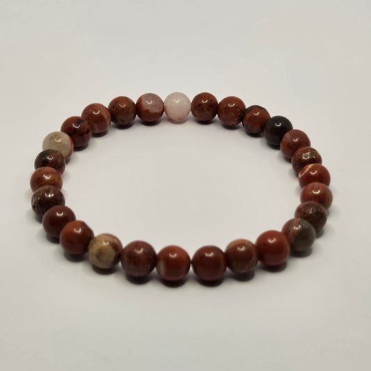 RED JASPER 6MM | The Dainty Stacker