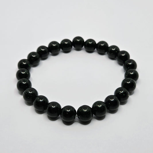 GREEN GOLDSTONE 8MM | The Everyday Classic