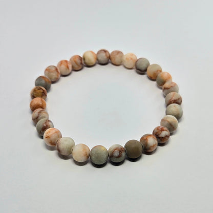 RED LINE JASPER 6MM | The Dainty Stacker