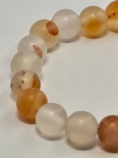 ORANGE AGATE 6MM | The Dainty Stacker