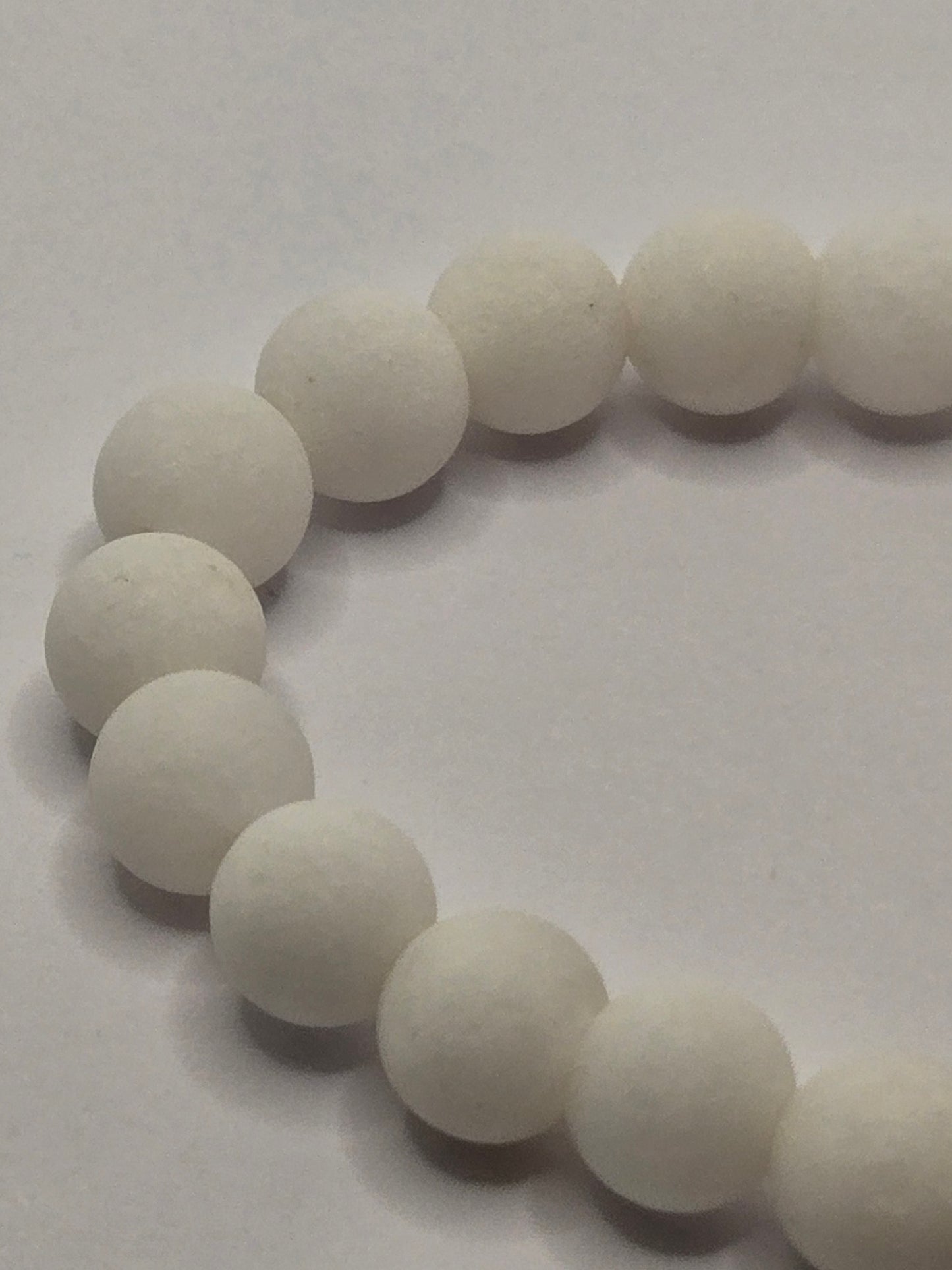 WHITE JADE 6MM | The Dainty Stacker