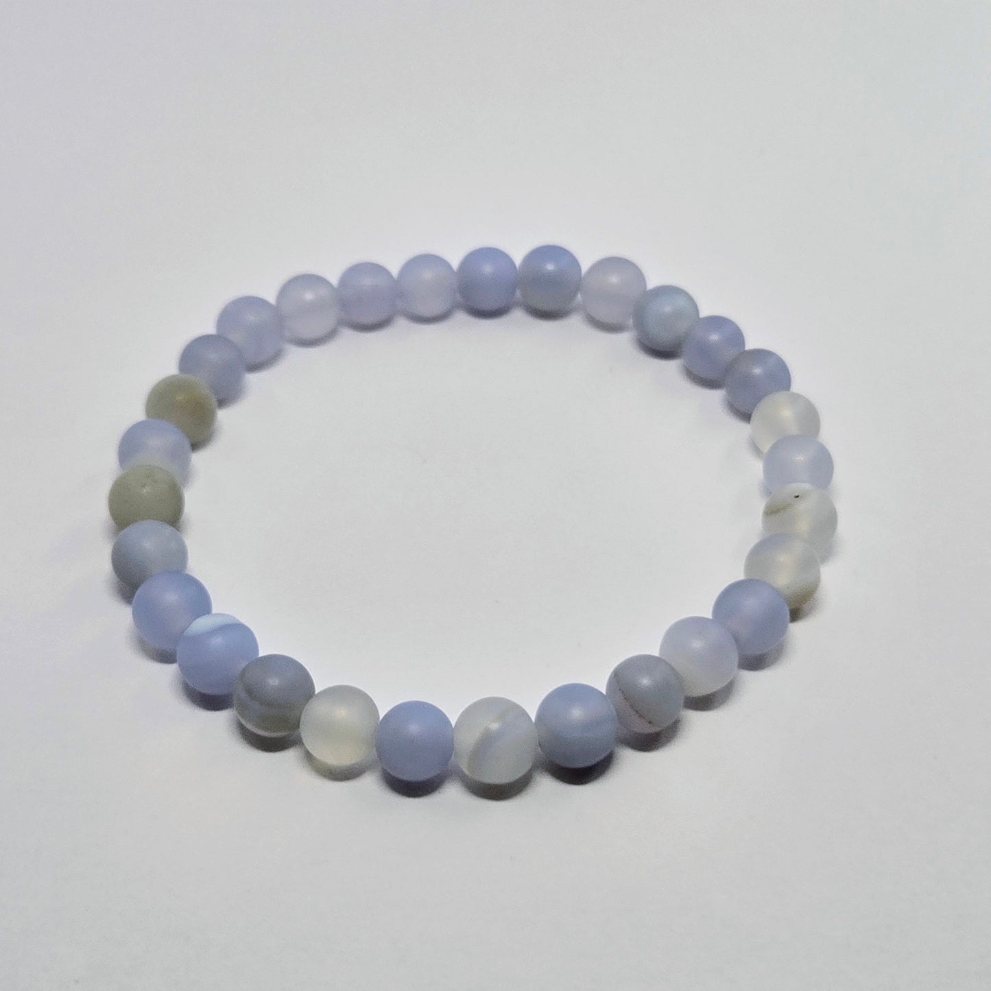 BLIGHT BLUE SARDONYX 6MM | The Dainty Stacker