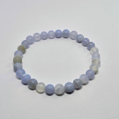 BLIGHT BLUE SARDONYX 6MM | The Dainty Stacker