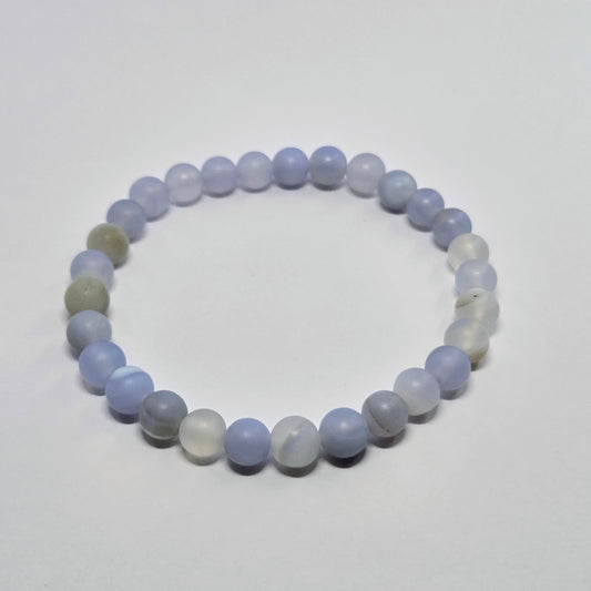 BLIGHT BLUE SARDONYX 6MM | The Dainty Stacker