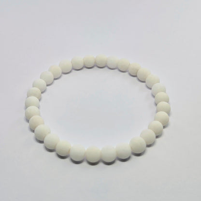 WHITE JADE 6MM | The Dainty Stacker