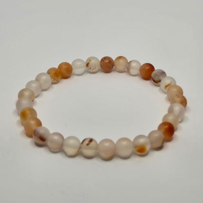 ORANGE AGATE 6MM | The Dainty Stacker