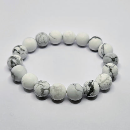 WHITE HOWLITE 10MM | The Bold Soul