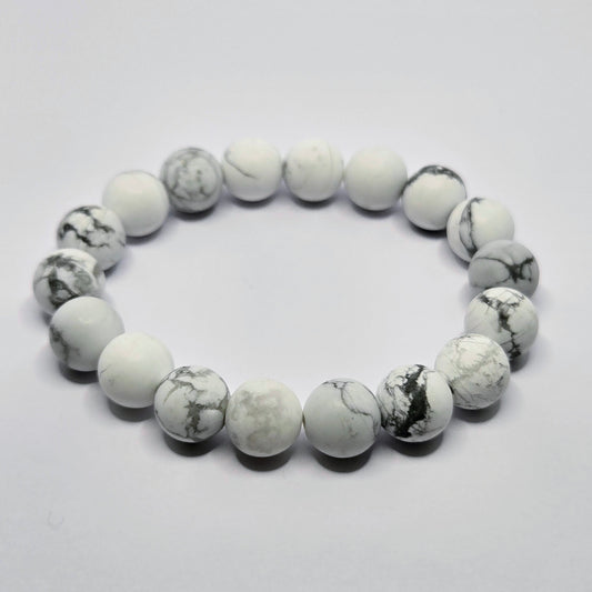 WHITE HOWLITE 10MM | The Bold Soul
